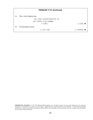 mechanics-for-engineers-dynamics-solutions-10th-edition