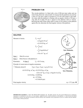 mechanics-for-engineers-dynamics-solutions-10th-edition