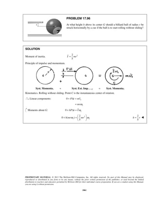 mechanics-for-engineers-dynamics-solutions-10th-edition