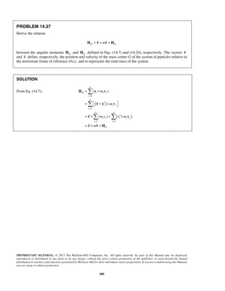 mechanics-for-engineers-dynamics-solutions-10th-edition