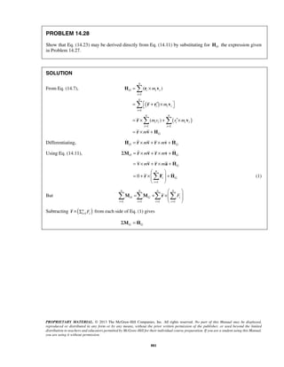 mechanics-for-engineers-dynamics-solutions-10th-edition