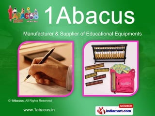 Manufacturer & Supplier of Educational Equipments  