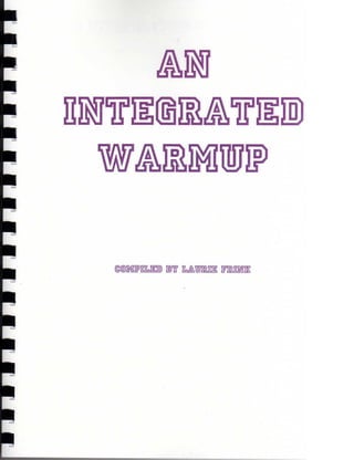 249551945 an integrated warm up
