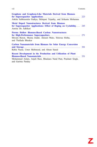 Biomassbased Functional Carbon Nanostructures For Supercapacitors ...