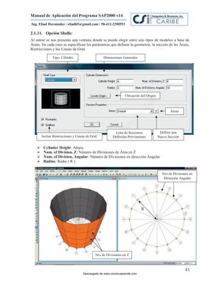 24965846 sap-2000-v14-manual-espanol | PDF