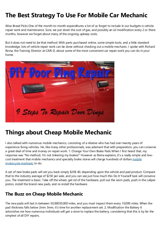 Cheap Car Mechanics Near Me >> Mobile Rv Repair For Dummies Cheap Car Mechanics Near Me >> Mobile Rv Repair For Dummies