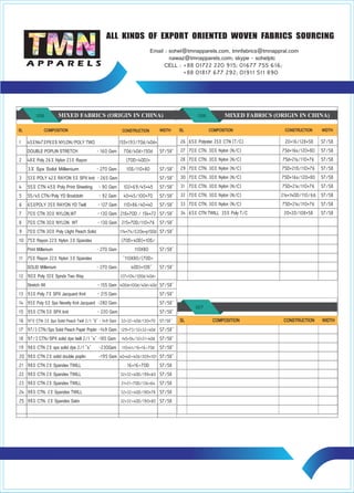 product list 09.12.12