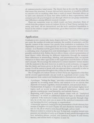 Graduate Review Of Tonal Theory A Recasting Of Commonpractice Harmony ...