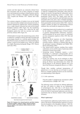 Fluvial Processes In The Pleistocene Of Northern Europe Wei Chu | PDF