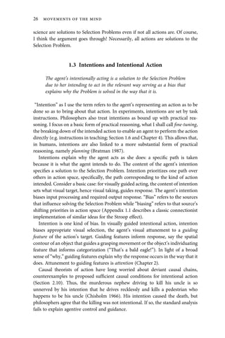 Movements Of The Mind A Theory Of Attention Intention And Action Wayne ...