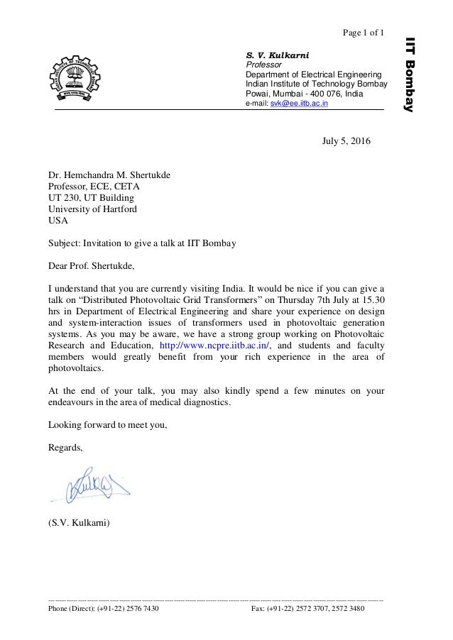 invitation letter-SVK-IIT-Mumbai-7-7-2016