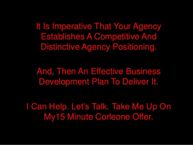 Small advertising agency business plan