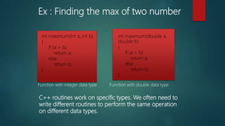 Polymorphism & Templates | PPTX