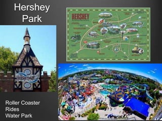 Hershey
Park
Roller Coaster
Rides
Water Park
 
