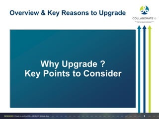 Overview & Key Reasons to Upgrade
6
 