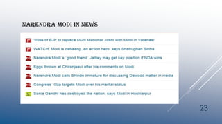NARENDRA MODI IN NEWS
23
 