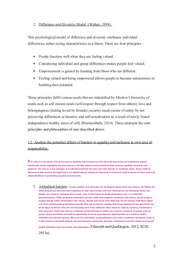 unit 1 equality and diversity Boost your cv with a free online equality and diversity level 2 certified qualification unit 1: equality and diversity in society your learning goals. unit 1 equality and diversity Boost your cv with a free online equality and diversity level 2 certified qualification unit 1: equality and diversity in society your learning goals.