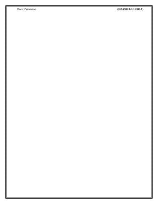 Place: Parwanoo. (HARSH GULERIA)
 