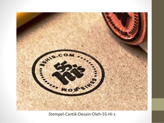 24 contoh  desain  stempel  cantik