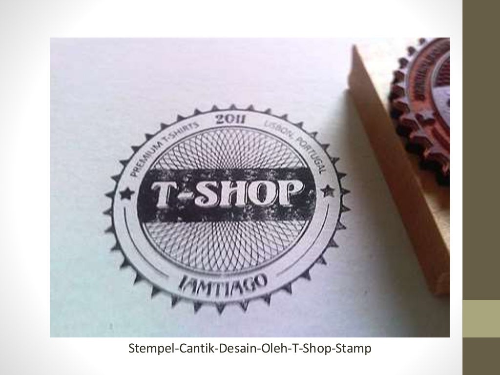24 contoh desain stempel cantik