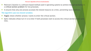 Comprehensive Guide to Process Synchronization and Deadlocks in ...