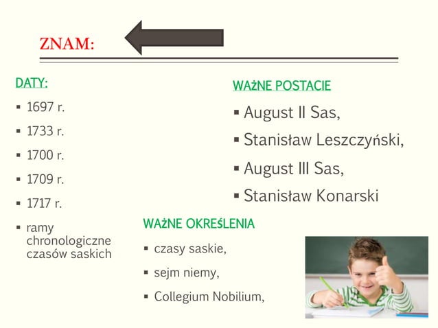 Czasy saskie | PPTX