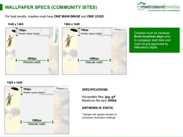 sample digital media kit
