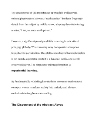 24 DEC Transforming Math Education_ The Role of Experiential Learning ...