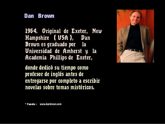 Resultado de imagen para dan brown new hampshire