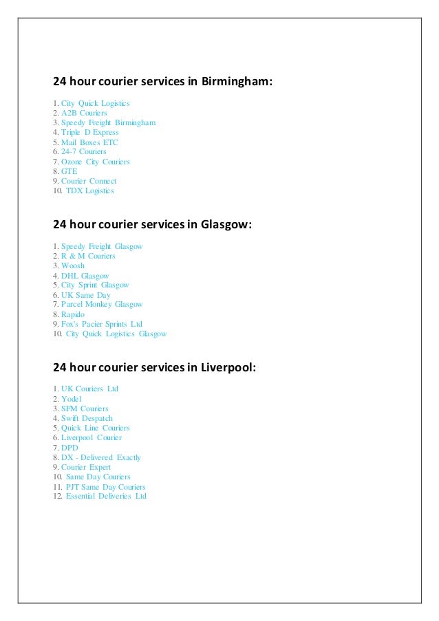 24 Hour Courier Services Courier Company Courier Software