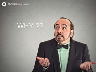 MVVM Design pattern
WHY ??
 