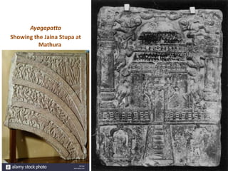 Ayagapatta
Showing the Jaina Stupa at
Mathura
 