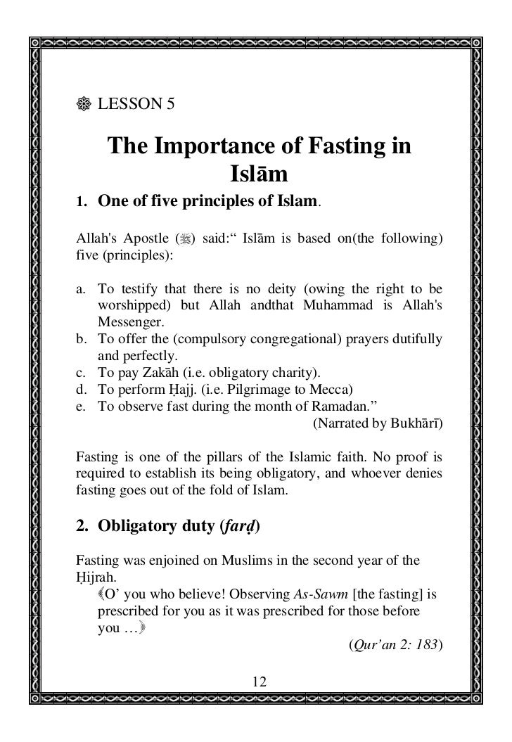 24 lessons in fasting 1 08-2011
