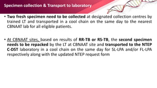 24 march short ntep who diagnosis of dr tb | PPTX