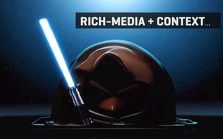 RICH-MEDIA + CONTEXT...
 