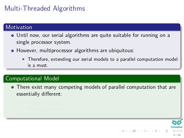 MULTITHREADED ALGORITHMS EPUB MULTITHREADED ALGORITHMS EPUB
