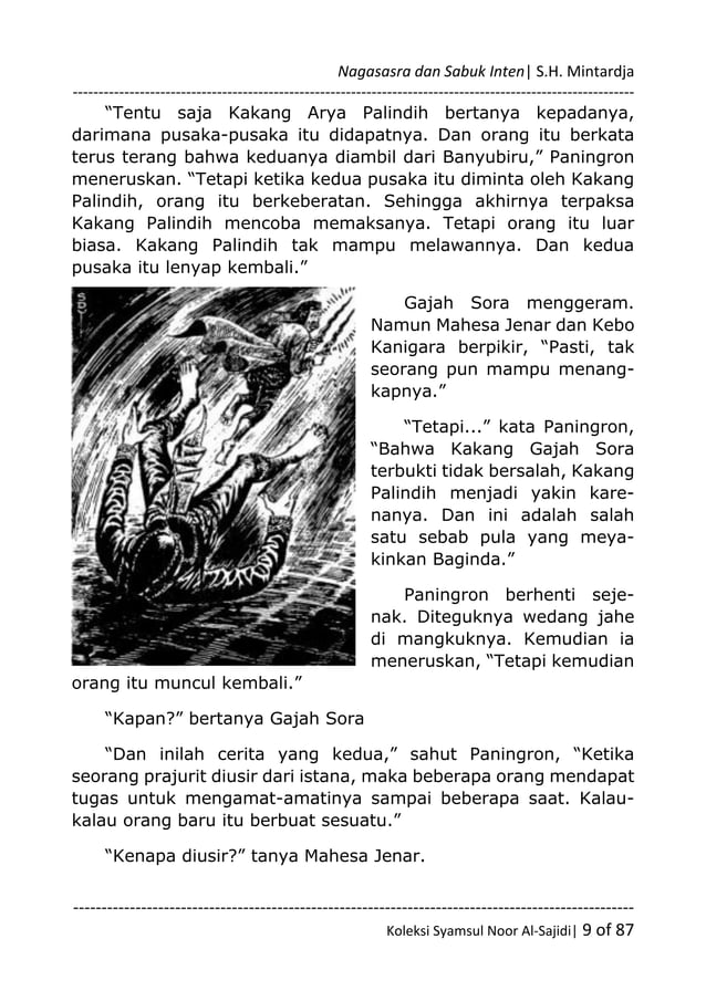 24 Nagasasra dan Sabuk Inten_Singgih Hadi Mintardja | PDF