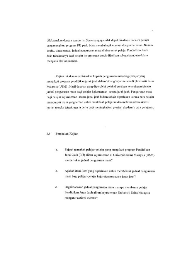 24 Pages From Pengurusan Masa Pelajar Kejuruteraan Pendididikan Jarak