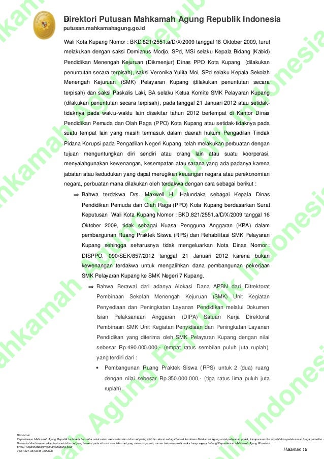 Putusan Mahkamah Agung