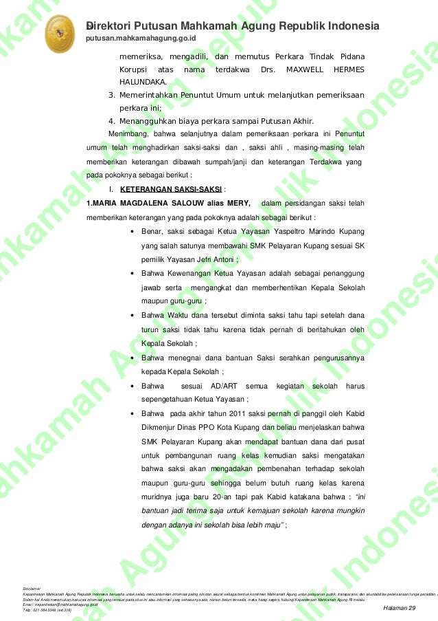 Putusan Mahkamah Agung