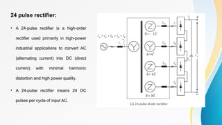 24 pulse rectifier working and structure | PPTX