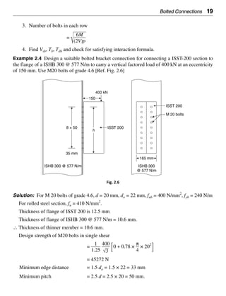 Bolted Connection | PDF