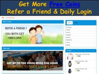 How to Create Free Account & Place Bet at 24sevenbet Slide 7