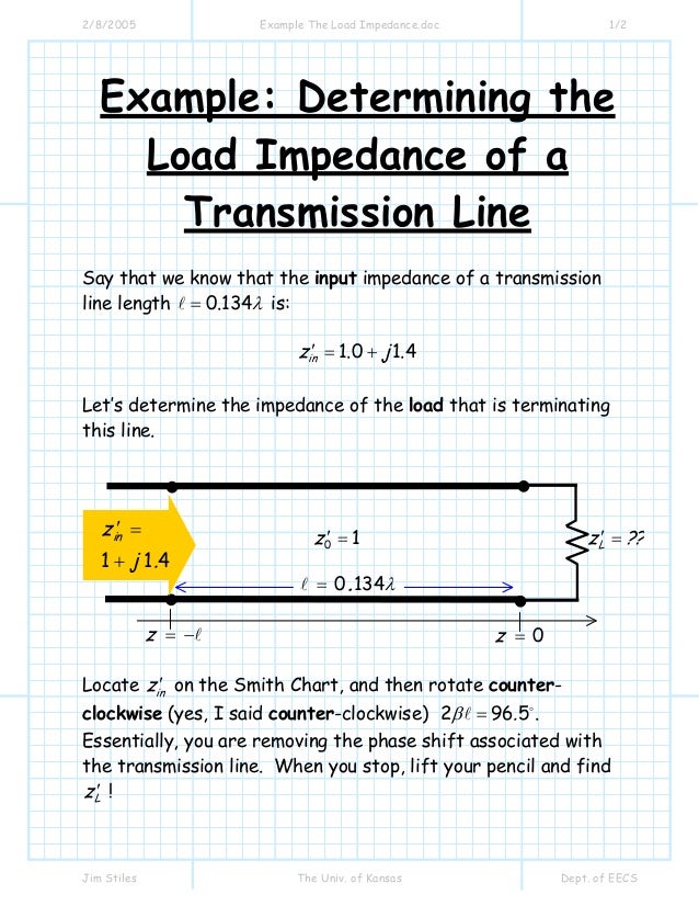smith chart calculator