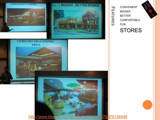 FeaturesCONVENIENTBIGGERBETTERCOMFORTABLE FUNSTOREShttp://www.blogger.com/profile/00276604870570134445