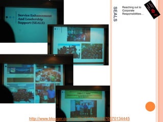 SEALSReaching out to Corporate Responsibilities…http://www.blogger.com/profile/00276604870570134445