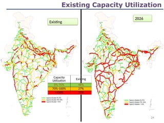 Existing Capacity Utilization
Existing
2026
Capacity
Utilization
Existing
0%-70% 48%
70%-100% 27%
>100% 25%
24
 