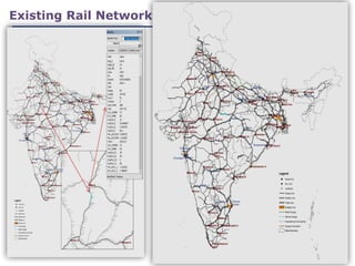Existing Rail Network
 