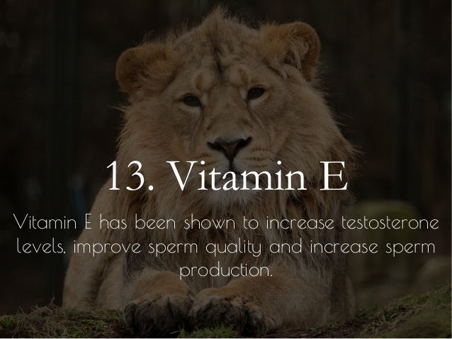 To with testosterone how vitamins boost Testosterone level: