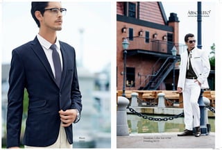 Blazer
44161
Mandrian Collar Suit 42500
Detailing 44133
24 x16 NEW.indd 13 28/09/15 3:20 pm
 